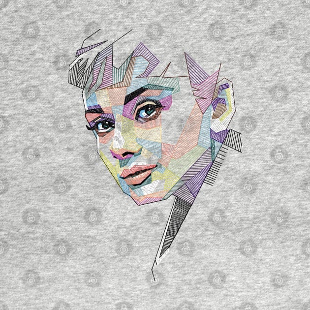 beautiful audrey hepburn by BAJAJU